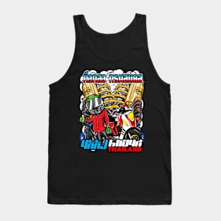 Badass motorcycle engine racing ride or die Tank Top